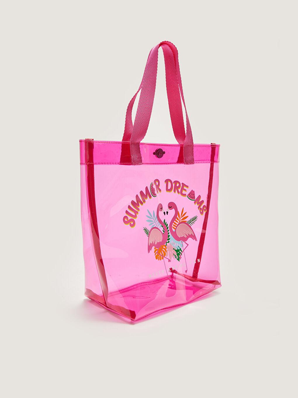 شنطة كتف بناتي شفافة مطبوعة-1