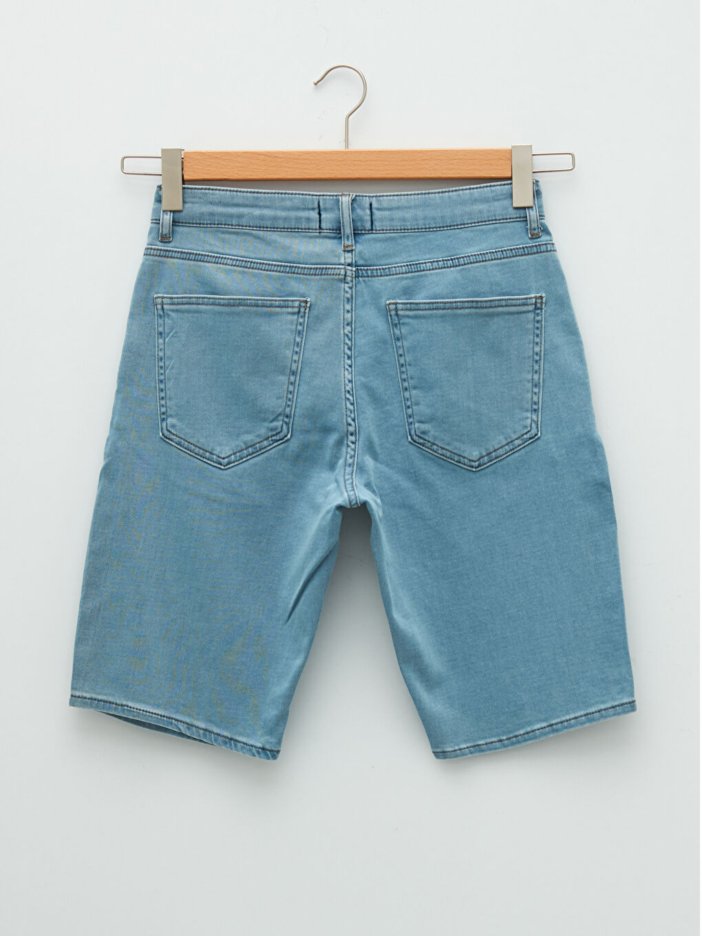 Standard Fit Men's Denim Shorts-6