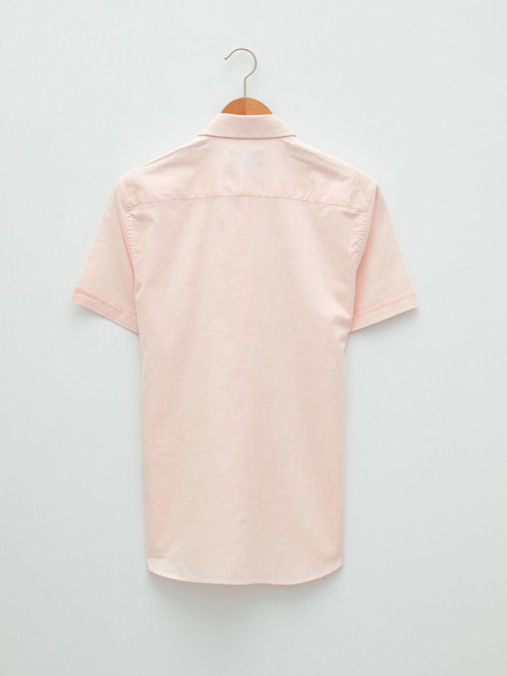 قميص رجالي كم قصير قطن بقصة رفيعة-6