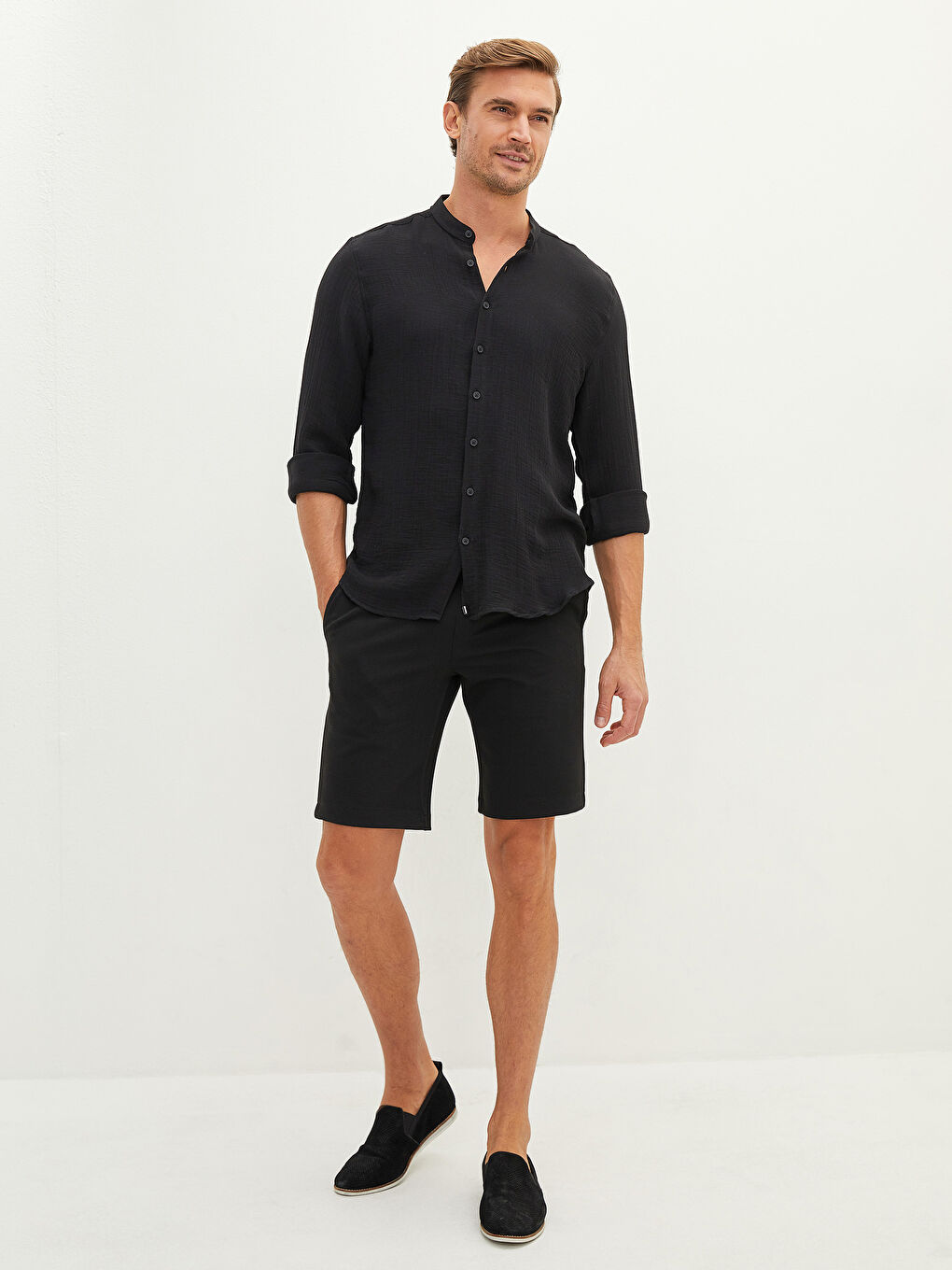 Standard Fit Men's Bermuda Shorts