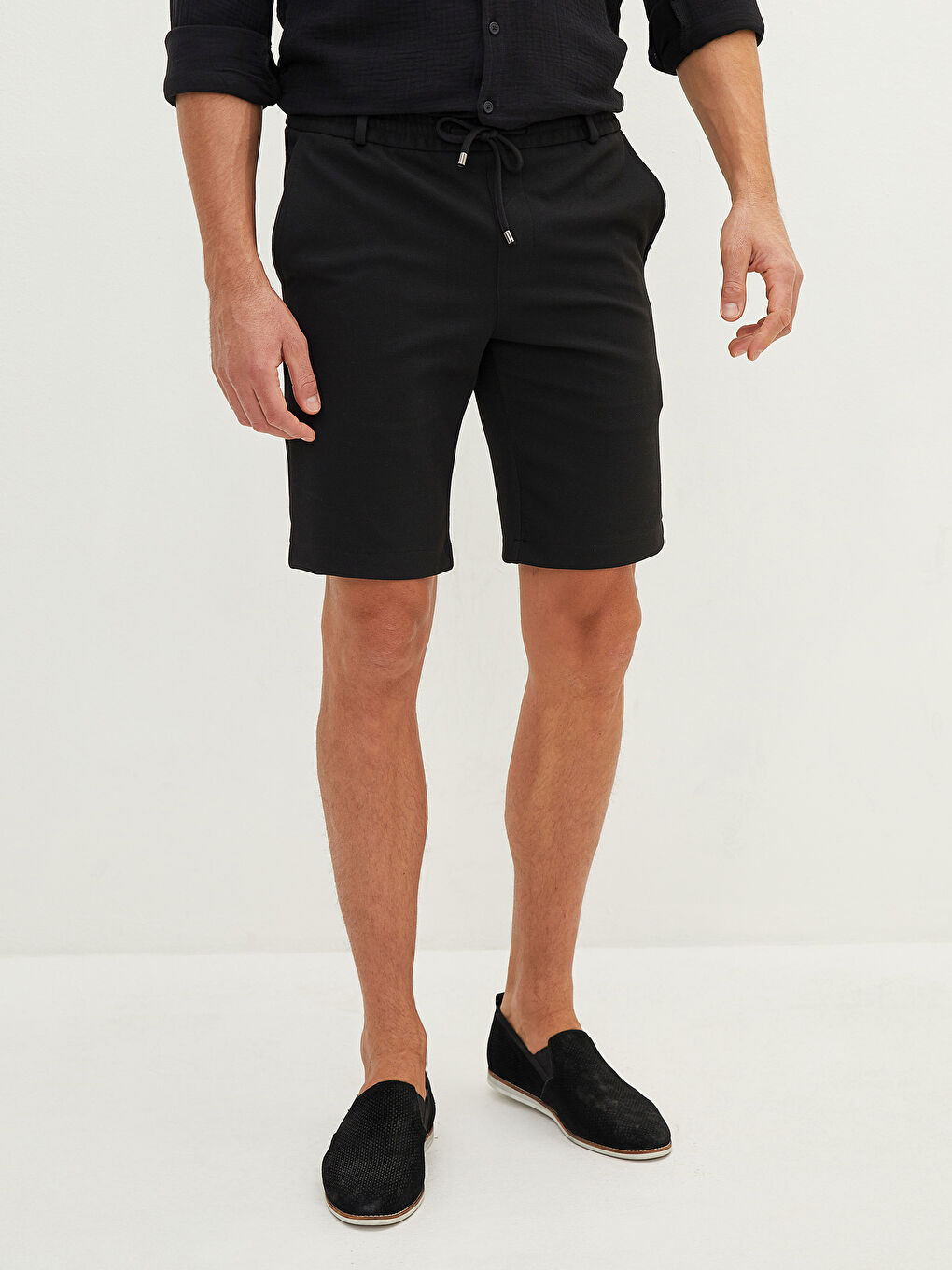 Standard Fit Men's Bermuda Shorts-2