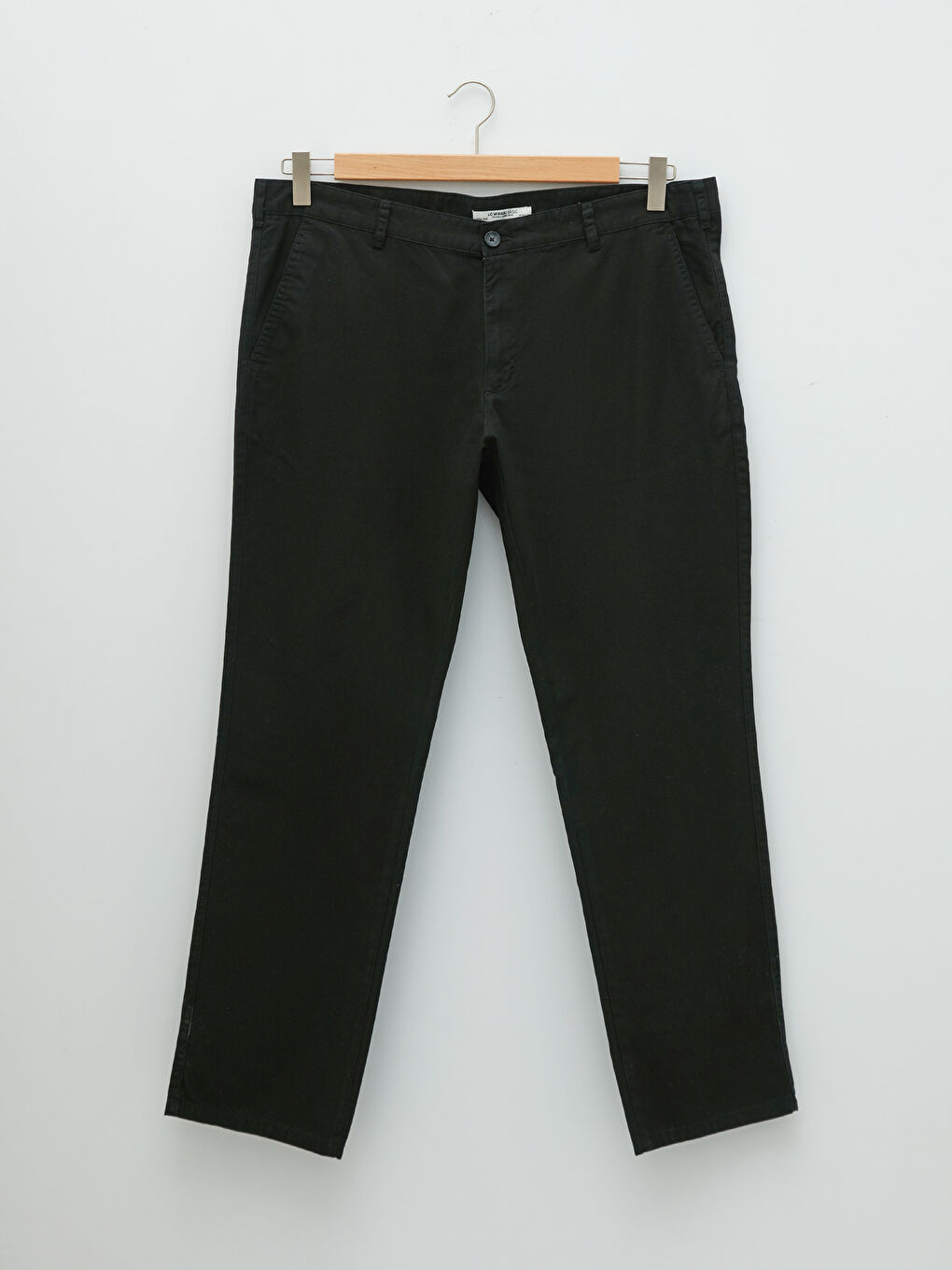 Pantaloni Chino pentru Bărbați Mărime Plus Croială Largă Gabardină-5