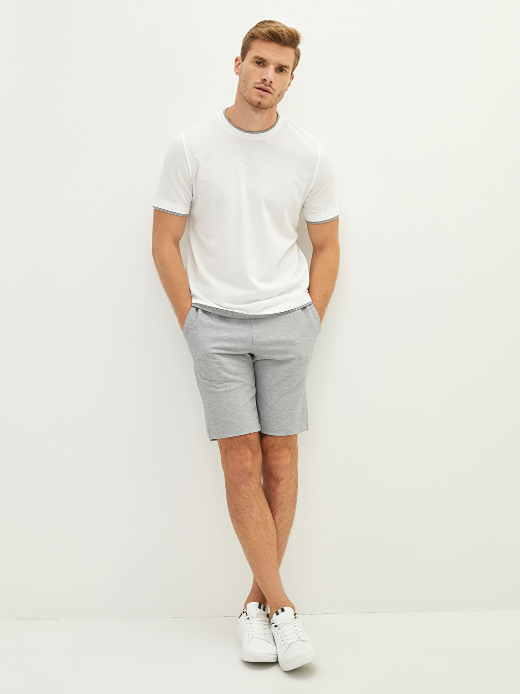 Crew Neck Jersey Men's T-Shirt-3