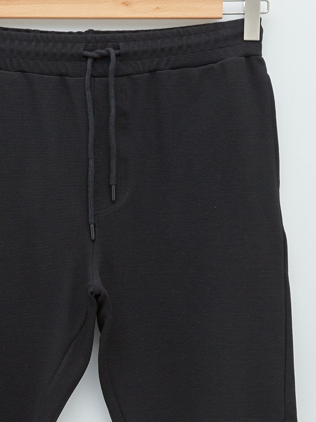 Siyah Standart Kalıp Erkek Roller Şort-7