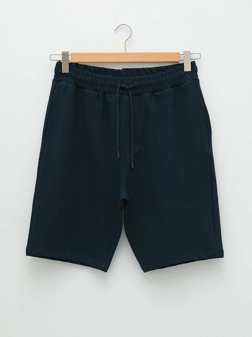 Lacivert Standart Kalıp Erkek Roller Şort-4