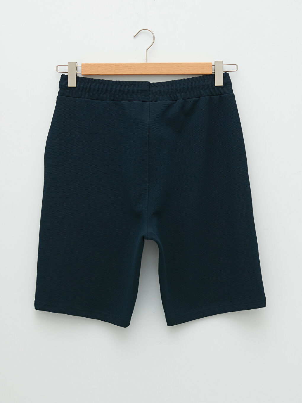Lacivert Standart Kalıp Erkek Roller Şort-5