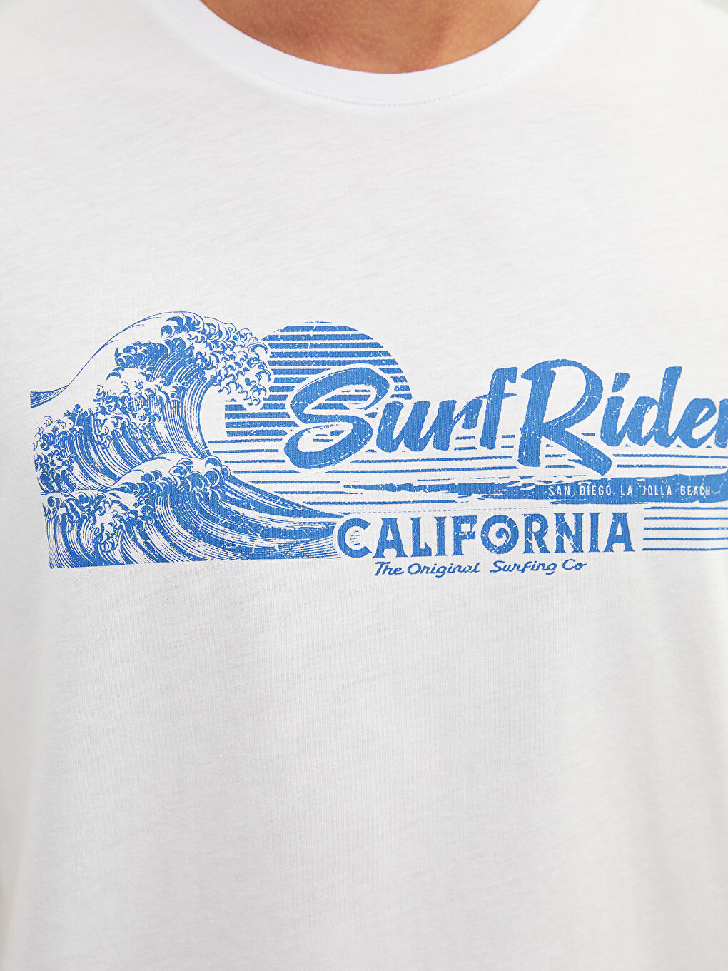 قميص داخلي بدون أكمام مطبوع بكول مدور قطن رجال-2