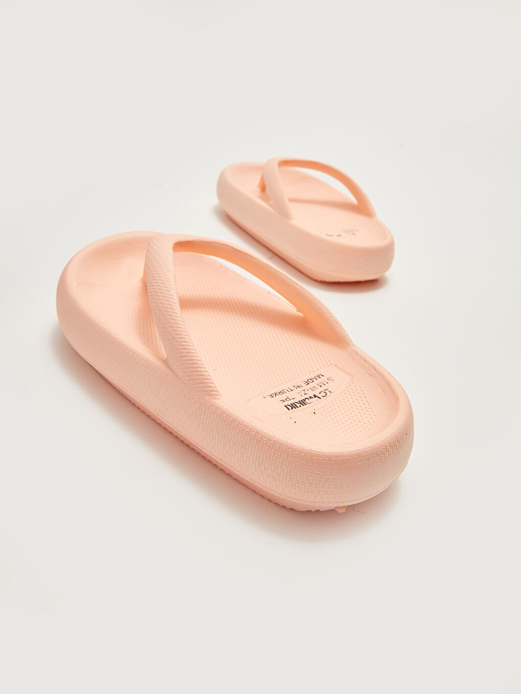 Pembe Parmak Arası Kız Çocuk Terlik-4