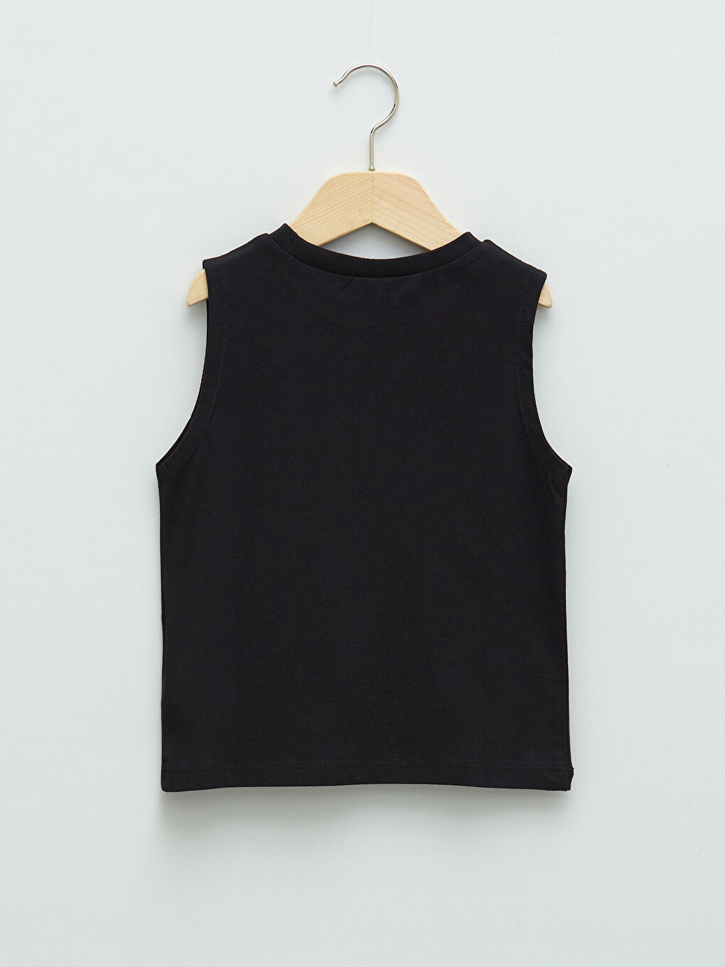 Crew Neck Basic Cotton Baby Boy Singlet-1