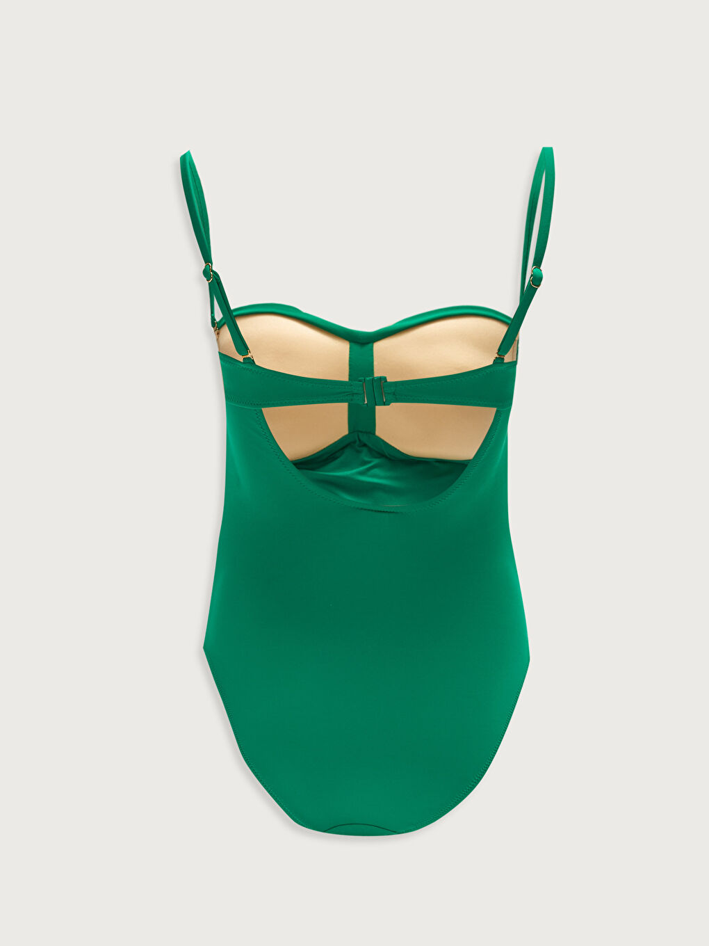 Strapless Flat Maternity Swimsuit with Adjustable Straps-1