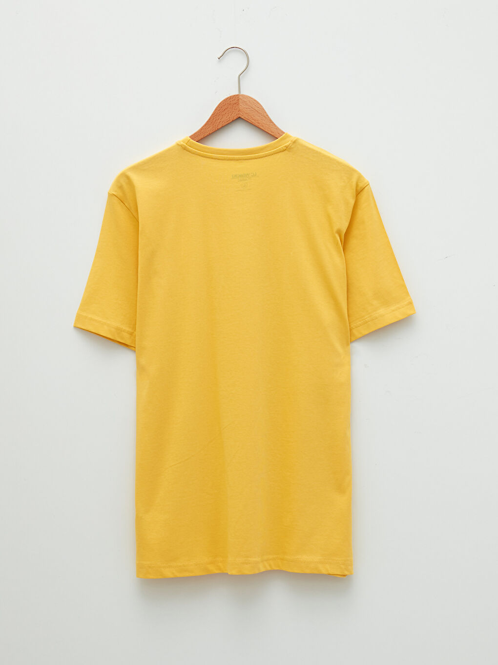 Crew Neck Short Sleeve Printed Combed Cotton Men's T-shirt-7