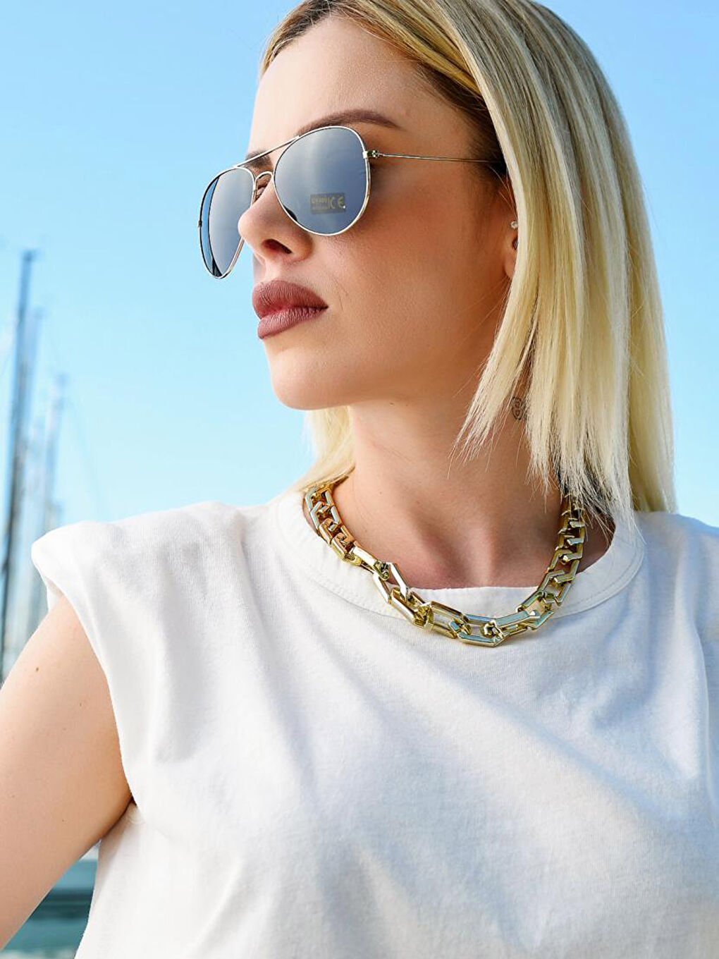 POLO UK نظارات شمسية بإطار معدني للسيدات-3