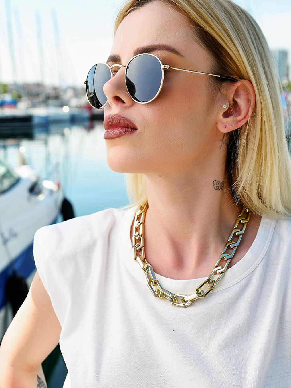 POLO UK Metal Framed Women's Sunglasses