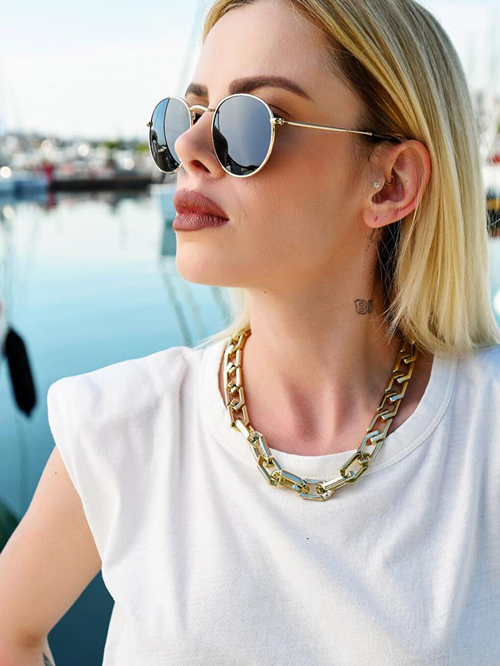 POLO UK Metal Framed Women's Sunglasses-2