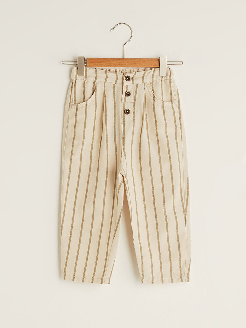 Эластичные Оверсайз Полосатые Брюки Для Малыша Мальчика