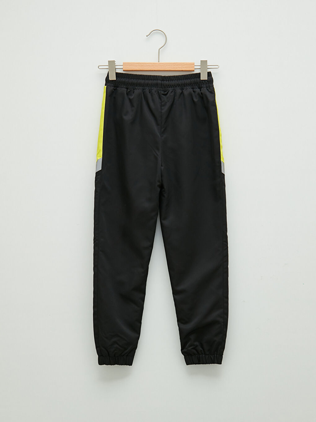 Siyah Dik Yaka Desenli Uzun Kollu Erkek Çocuk Eşofman Takım-4