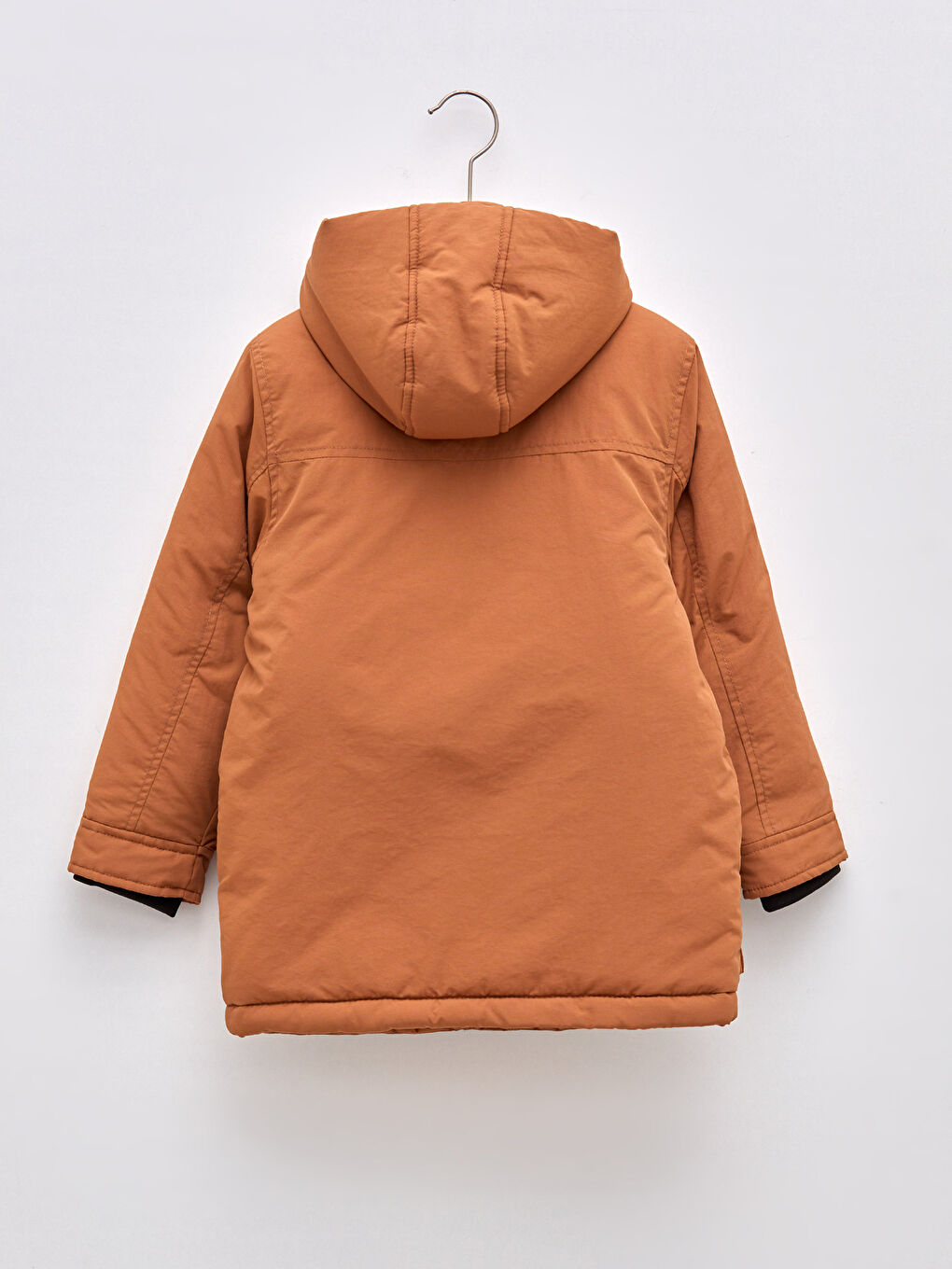 LCW Kids Плътно момчешко палто с качулка -W10029Z4-GNC