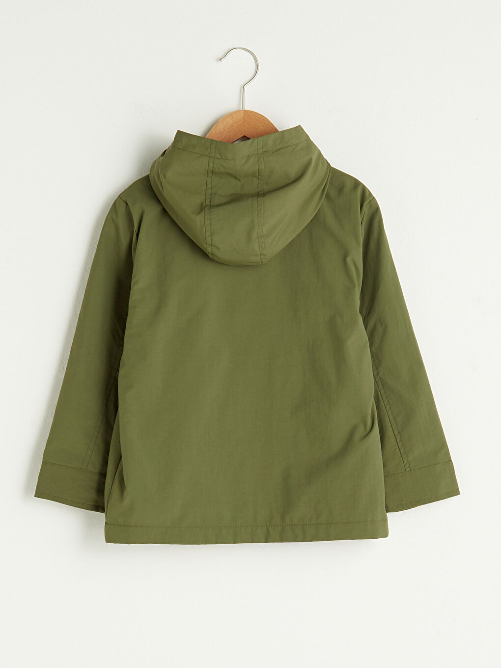 Hooded Boy's Thin Raincoat-1