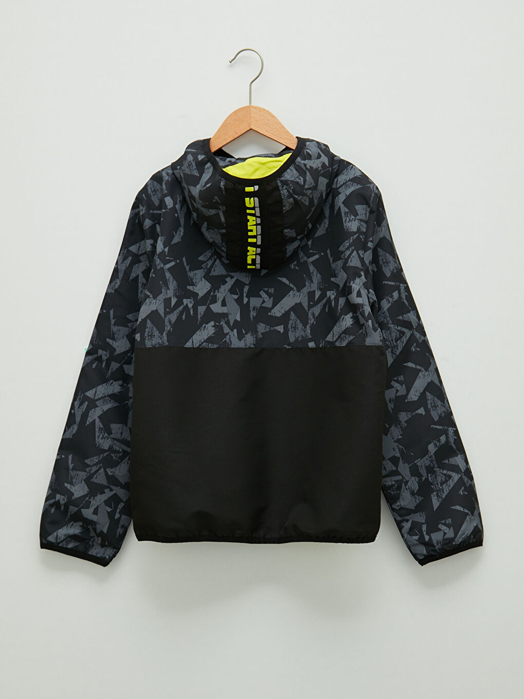 Hooded Boy's Thin Raincoat-1