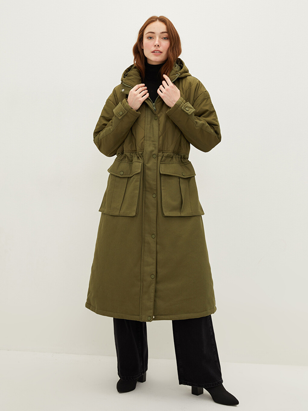 Veste Kaki Femme-5