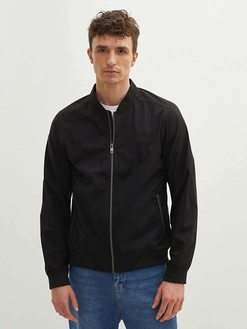 LCW Casual Standard Fit College-Kragen Herren Bomberjacke -W10070Z8-J0F