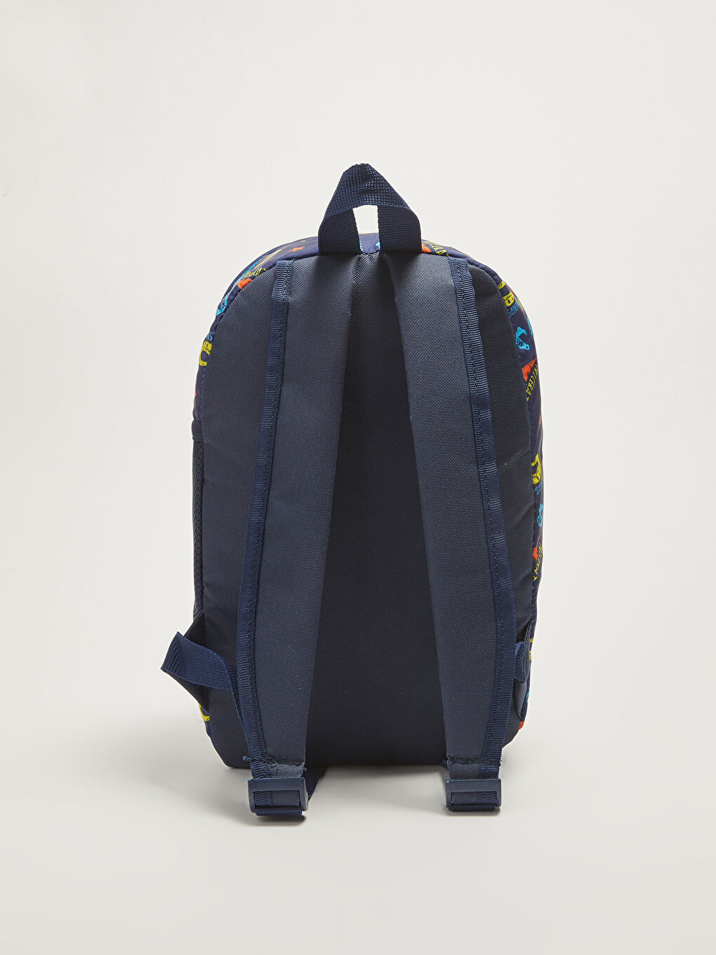 Lacivert Erkek Çocuk Dinozor Baskılı Sırt Çantası-2