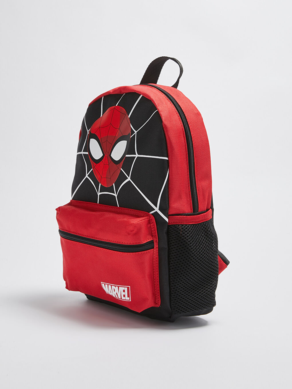 Siyah Erkek Çocuk Spiderman Baskılı Sırt Çantası-1