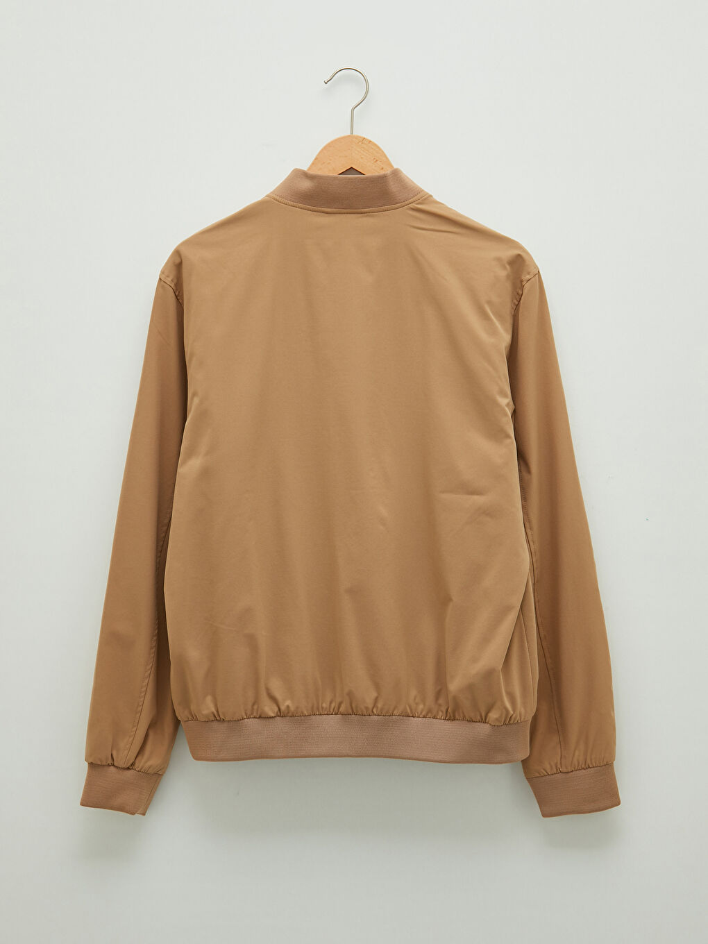 Standard Fit College Collar Men's Bomber Jacket-6