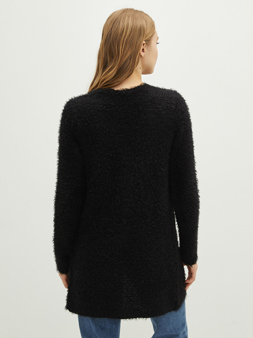 LCW Vision Bartgarn Langarm Strickjacke für Damen -W10265Z8-CVL