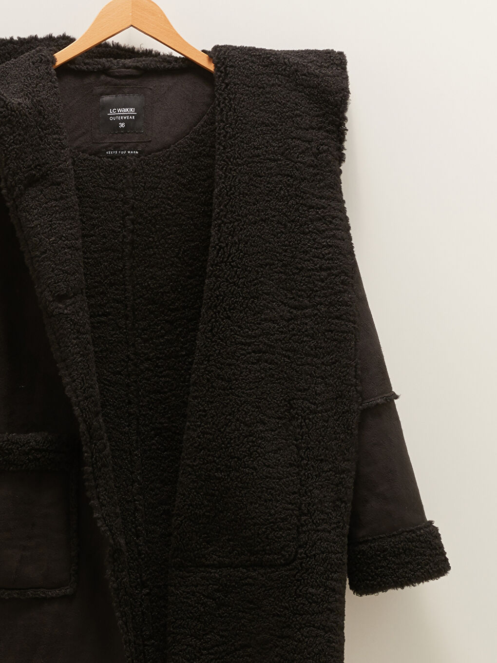 Žena CRNA Zimski kaput-9