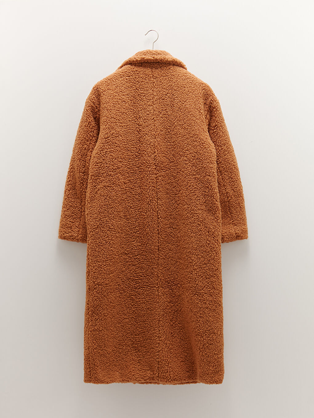 LCW Vision Manteau en Peluche à Col Veste avec Poches Détail pour Femmes -W10402Z8-JJL