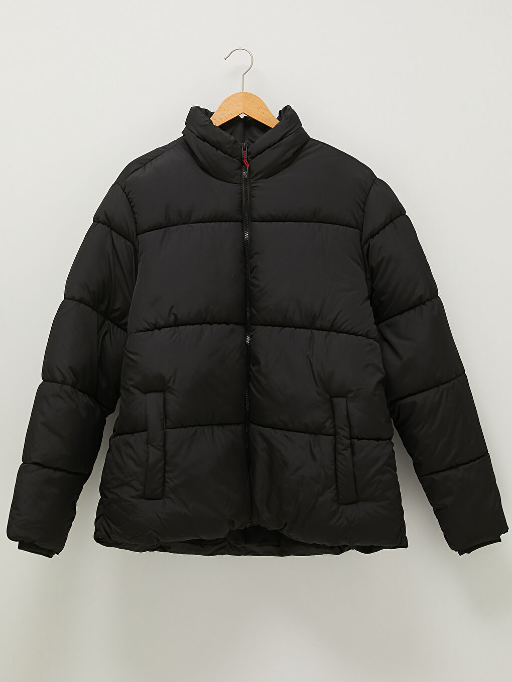 Loose Fit Turtle Neck Thick Men's Puffer-7