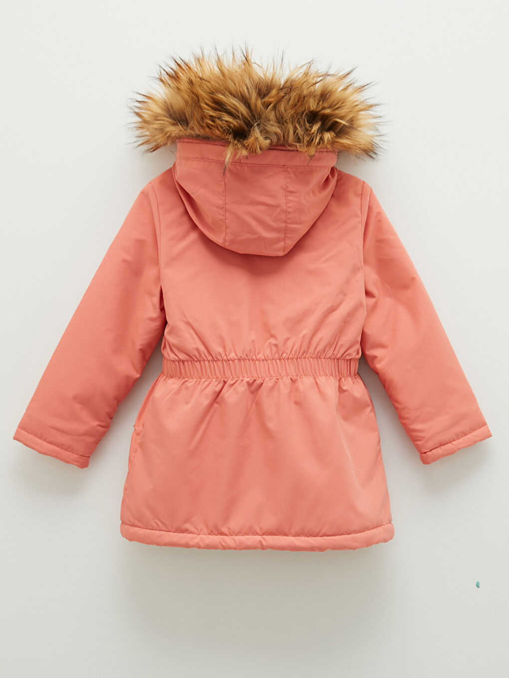 Girl's Hooded Thick Parka-1