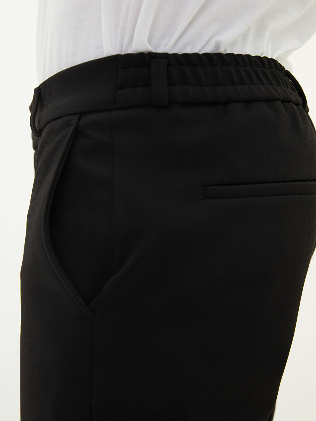 Slim Fit Örme Erkek Pantolon-2