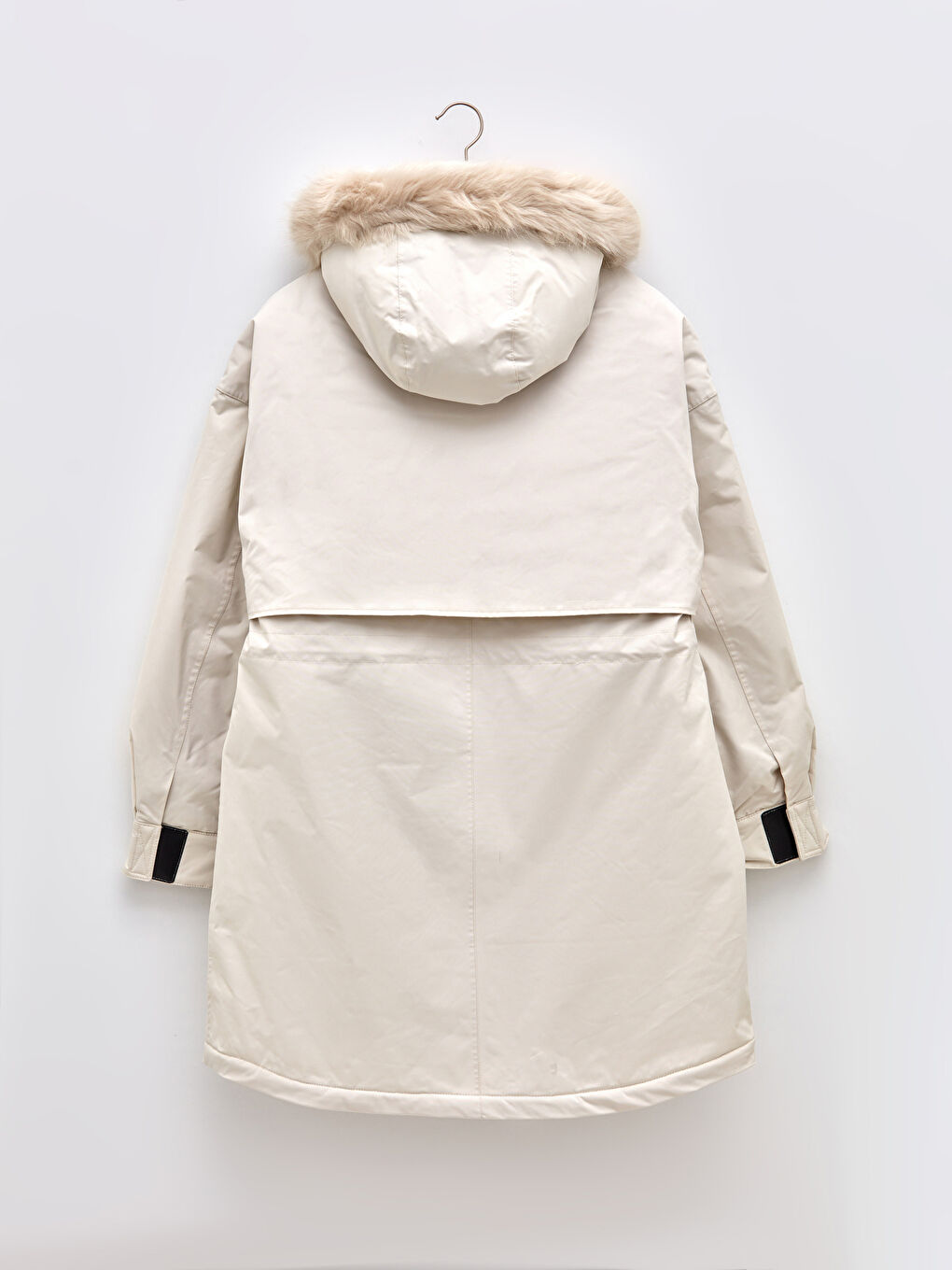 Mit Kapuze Regulär Langarm Damen Parka-7