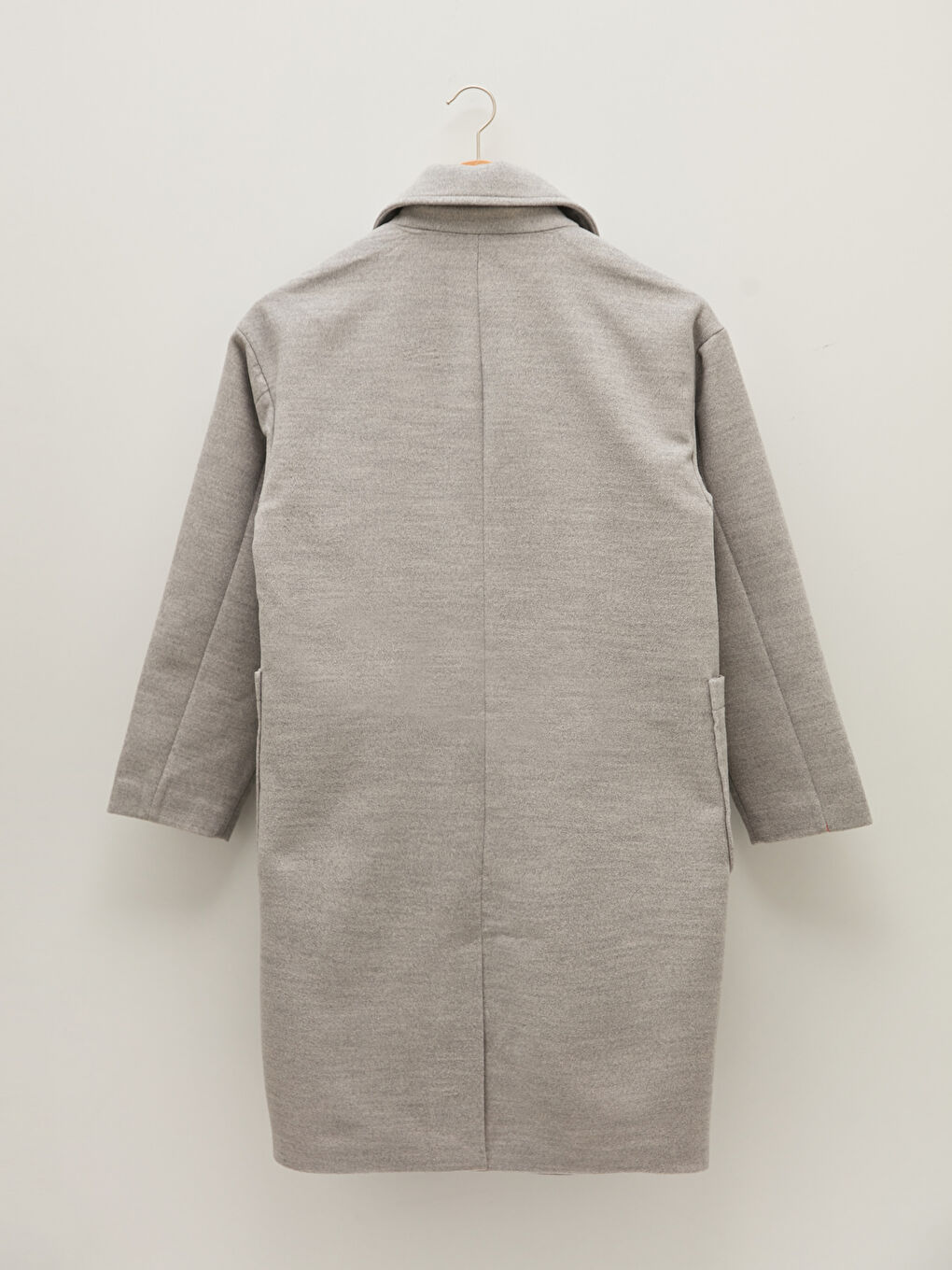 Jacket Collar Regular Pocket Detailed Long Sleeve Women's Cachet Coat-6