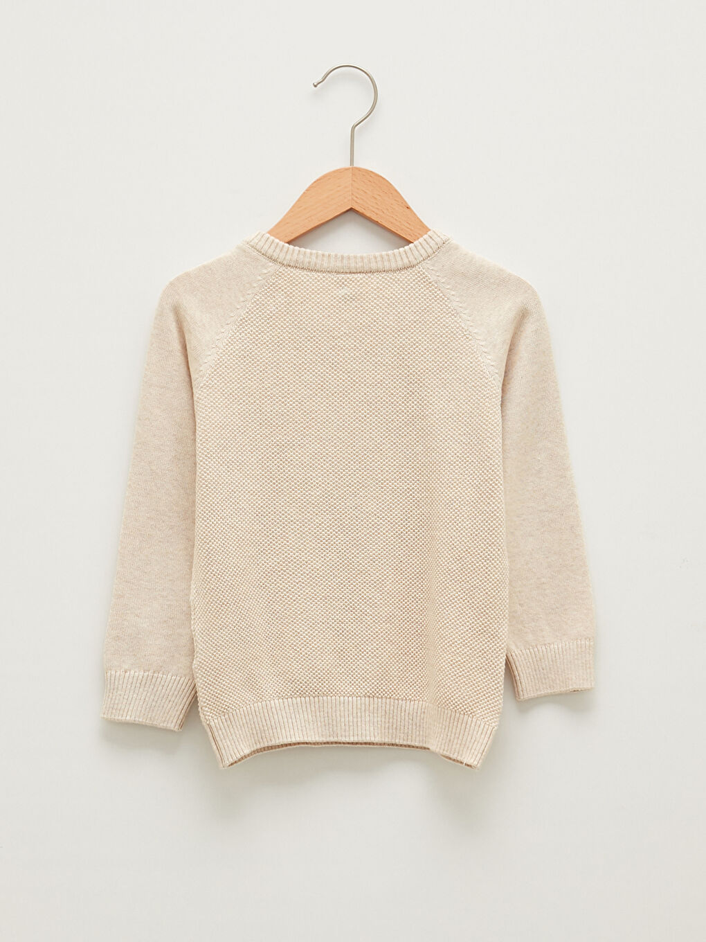 Pull-over en Tricot à Motifs pour Garçon Bébé avec Col Rond-1