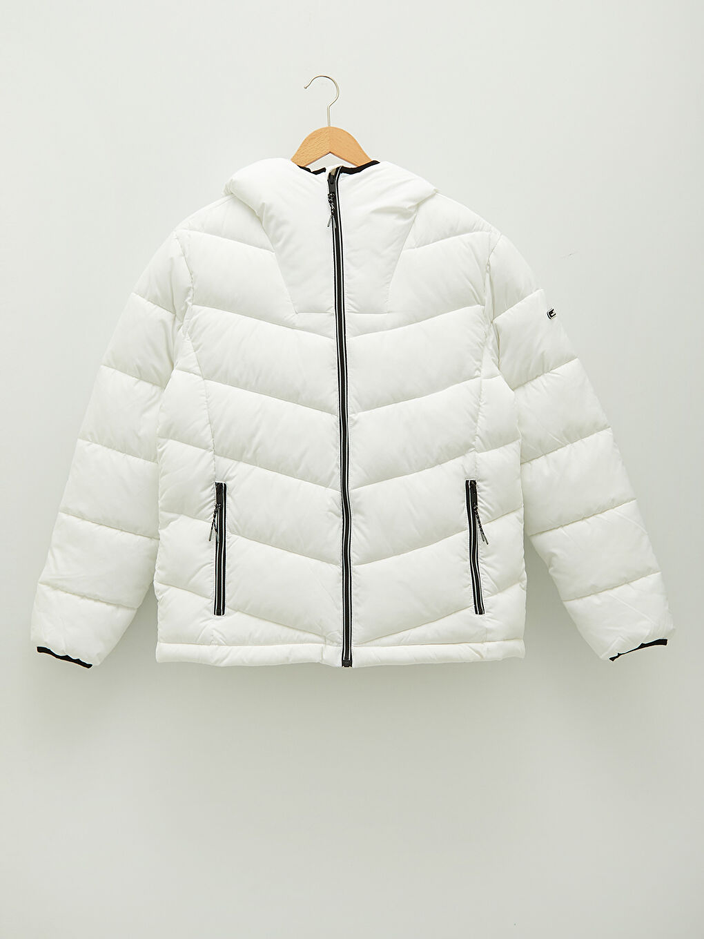 Slim Fit Hooded Men's Puffer Coat-8