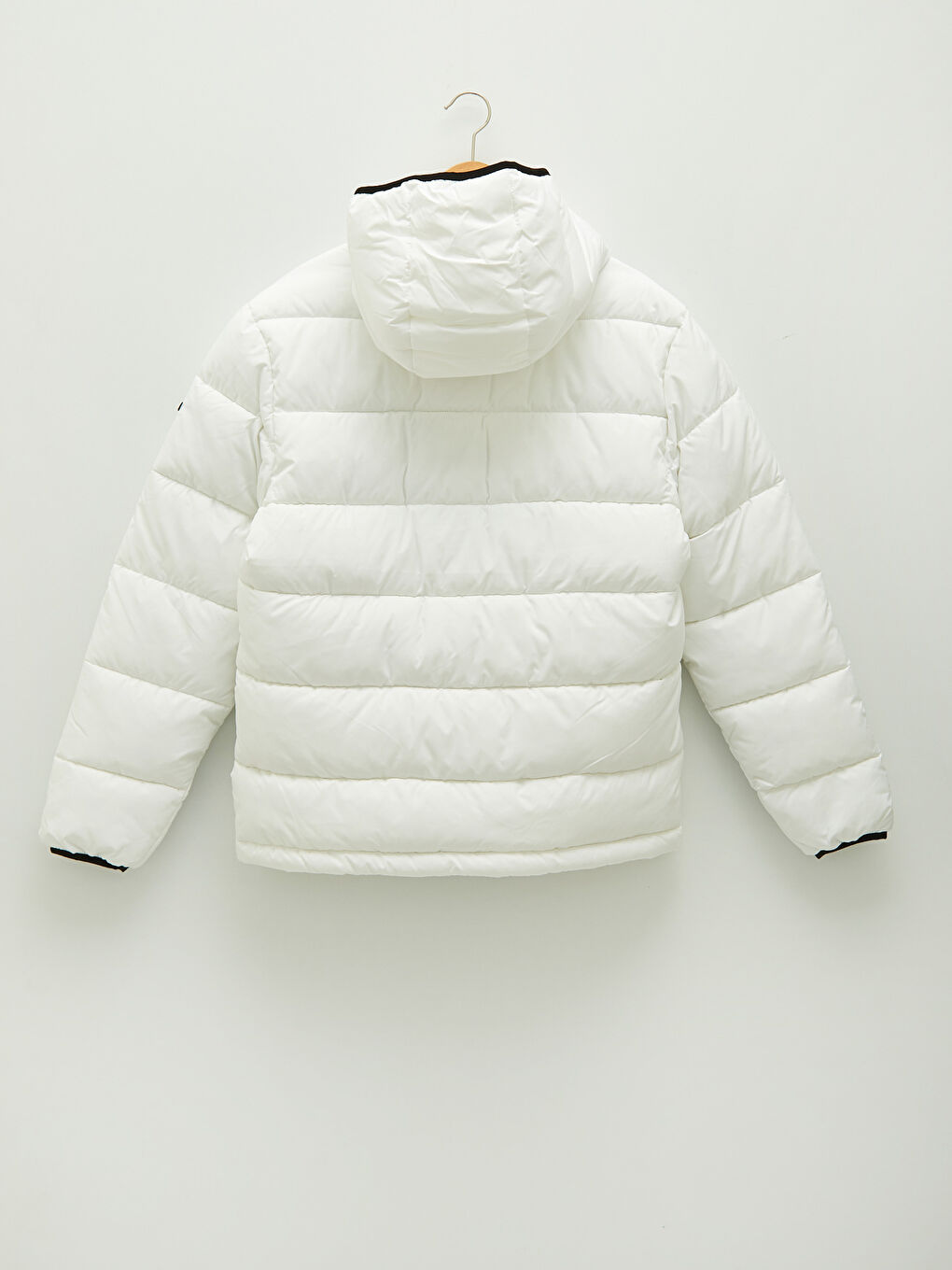 Slim Fit Hooded Men's Puffer Coat-9