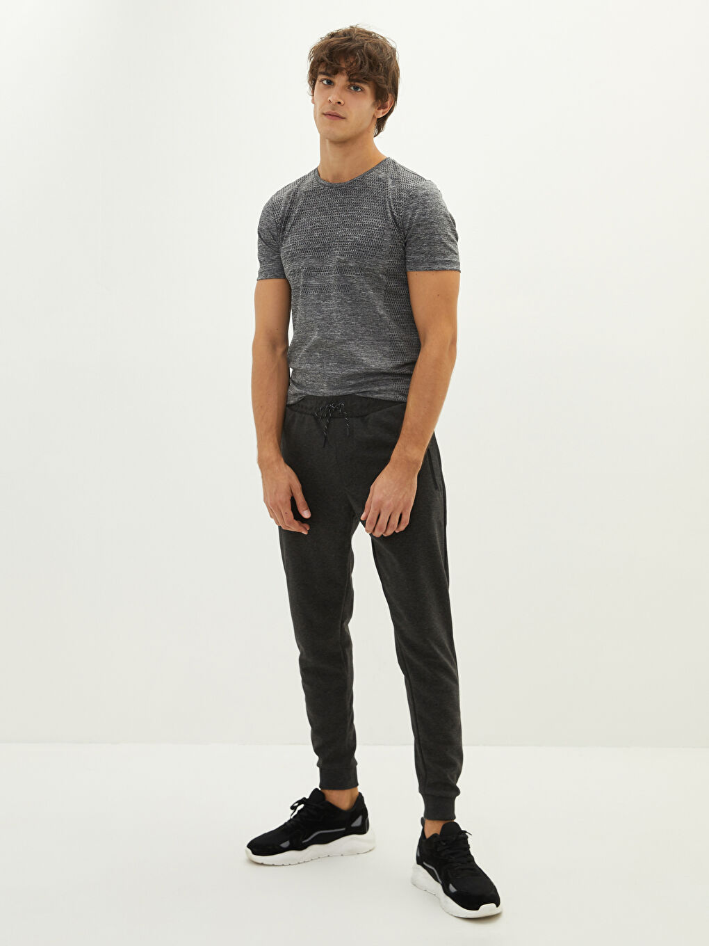 Pantalon de Survêtement Jogger de Sport Actif Coupe Svelte Homme-7