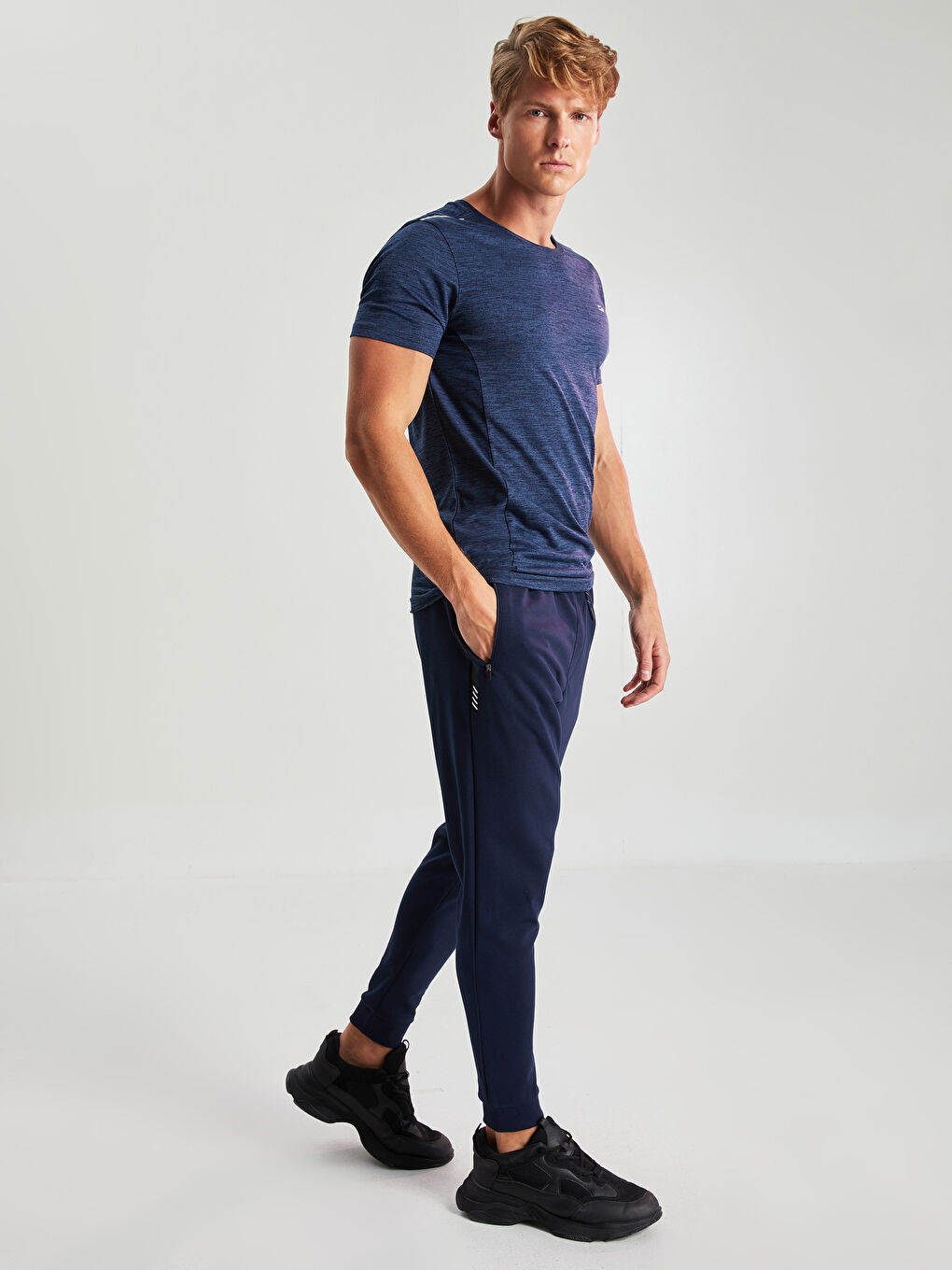 XSIDE ACTIVE Slim Fit Active Sports Men Jogger Sweatpants -W10651Z8-HRC