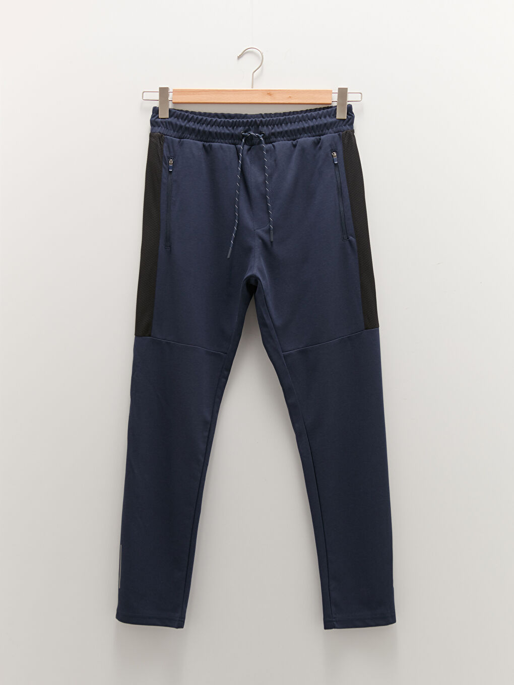 Lacivert Standart Kalıp Aktif Spor Erkek Eşofman Altı-11