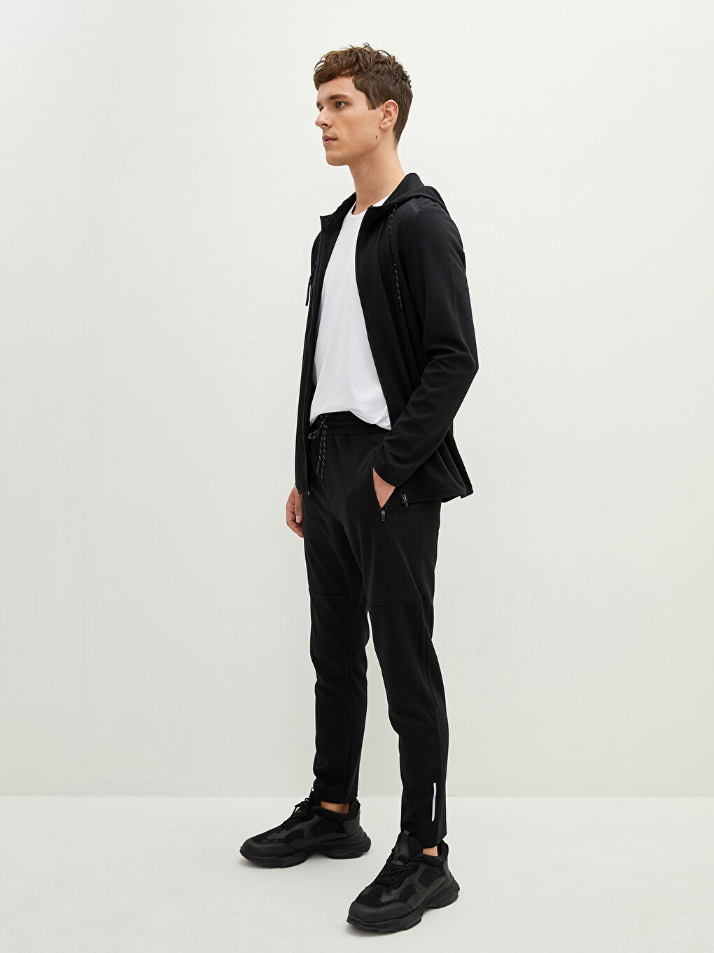 Standard Fit Active Sports Men's Trousers-5