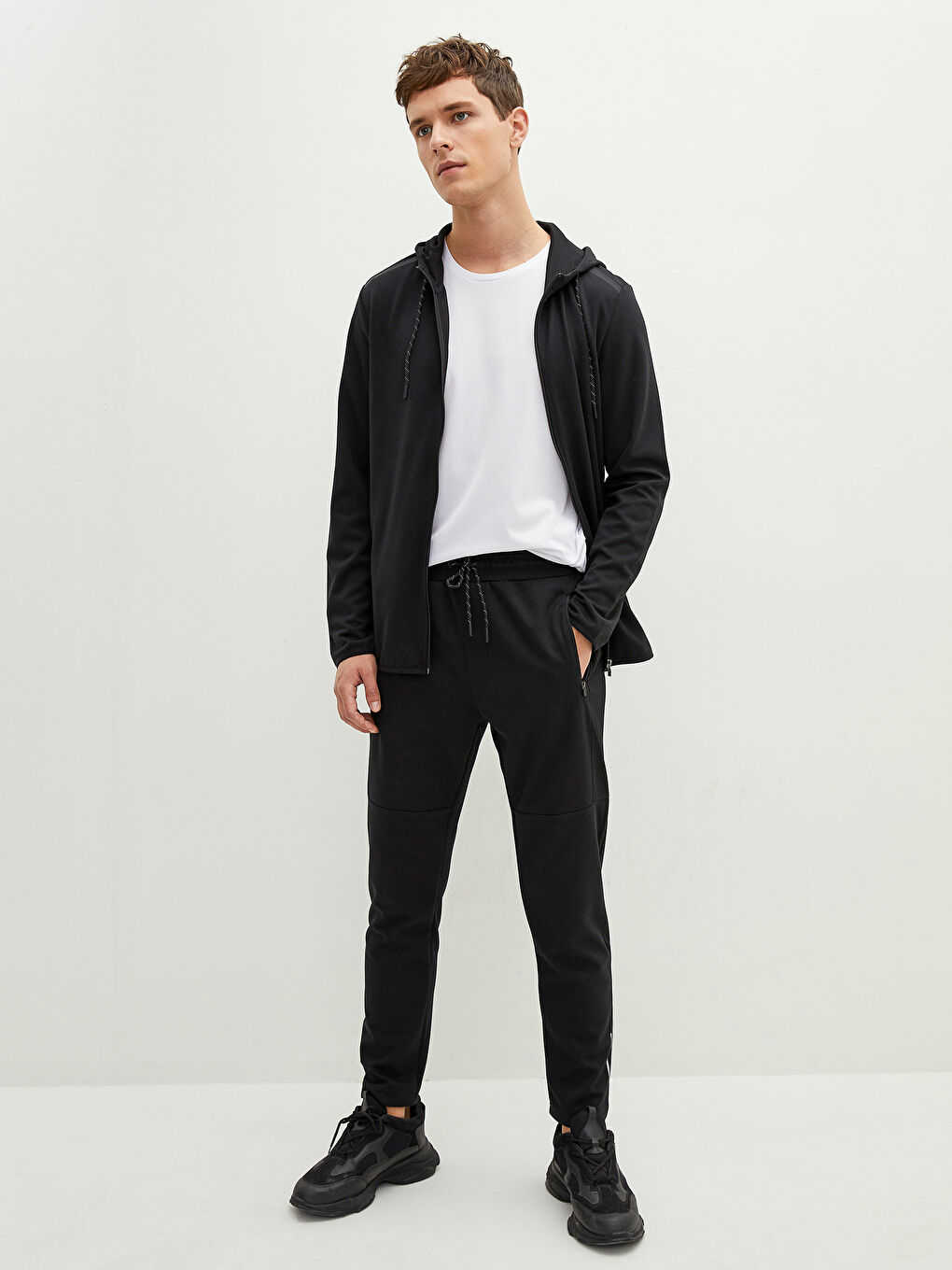 Standard Fit Active Sports Men's Trousers-1