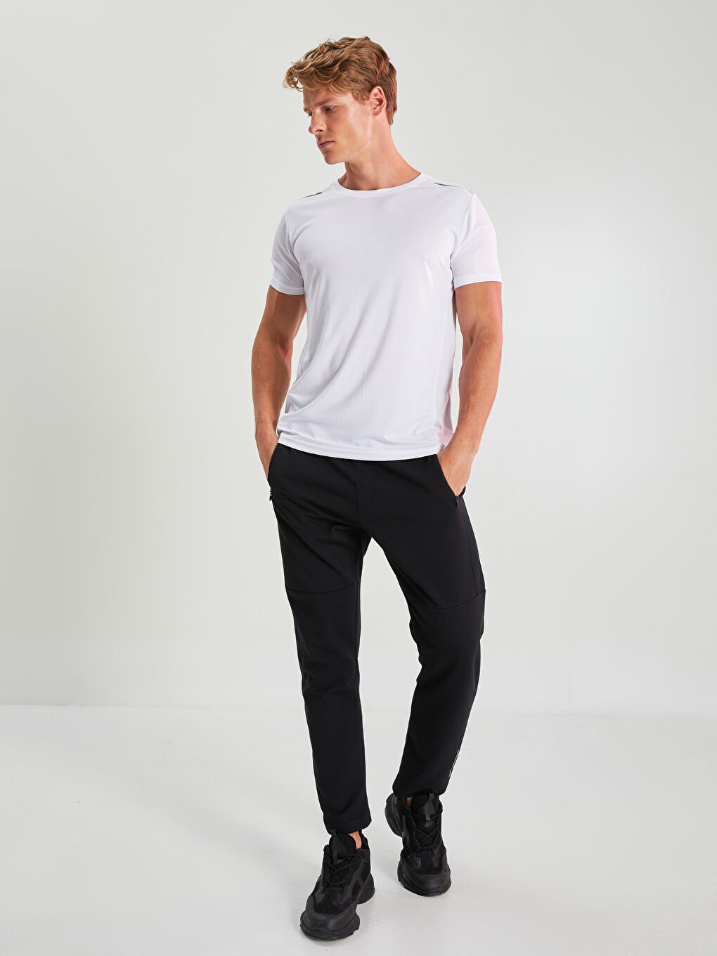 Standard Fit Active Sports Men's Trousers-4