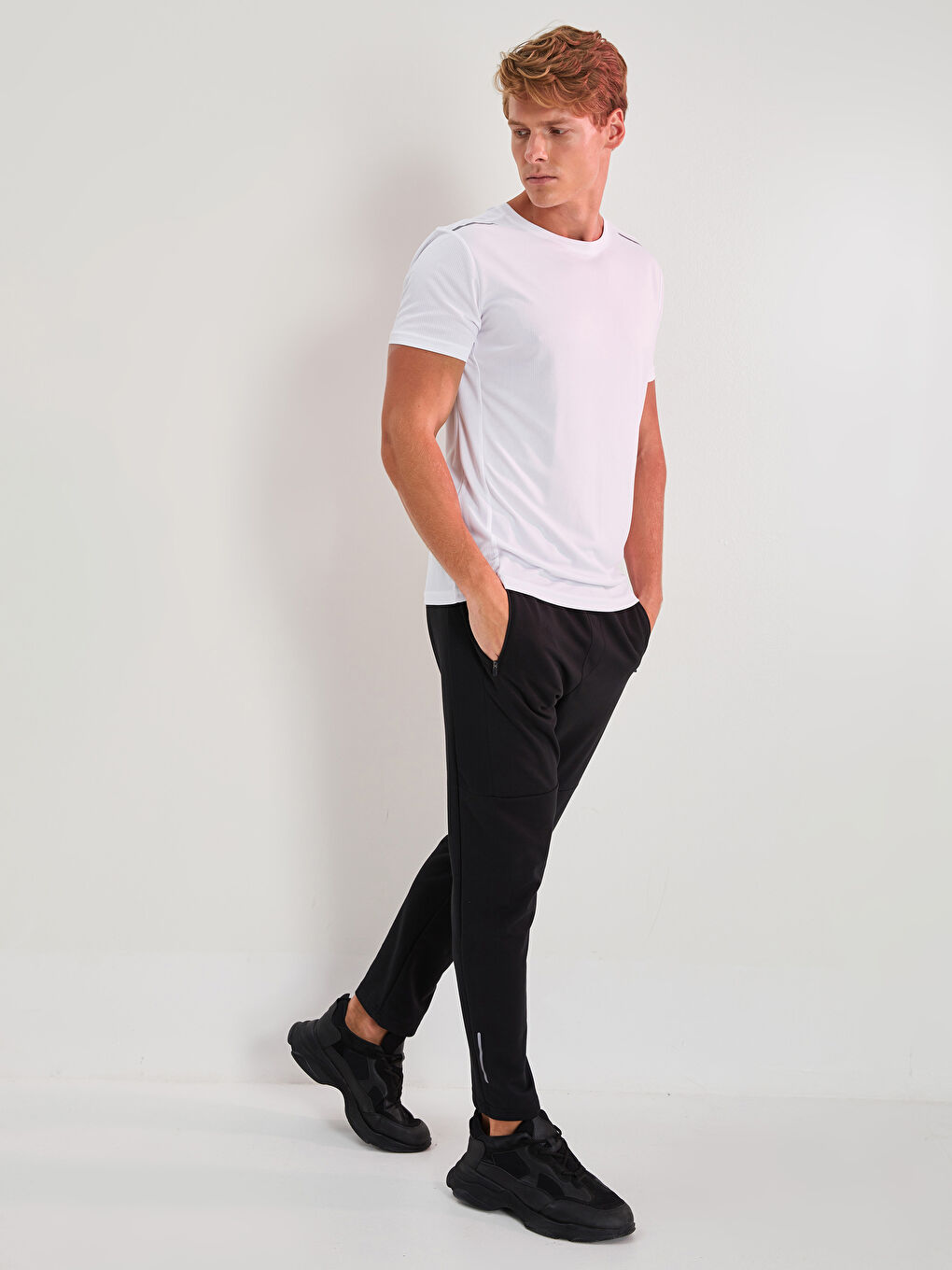 Standard Fit Active Sports Men's Trousers-2