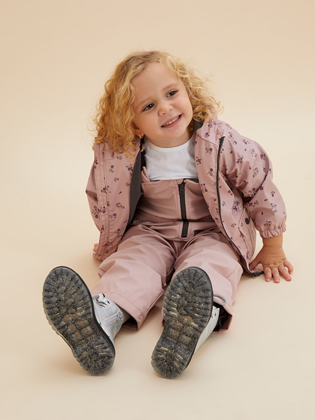 Комбинезон-Дождевик Basic Для Малышки С Квадратным Вырезом На Подтяжках-4