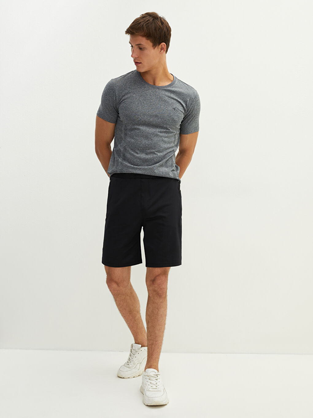 XSIDE ACTIVE Slim Fit Men's Sport Shorts -W10661Z8-CVL