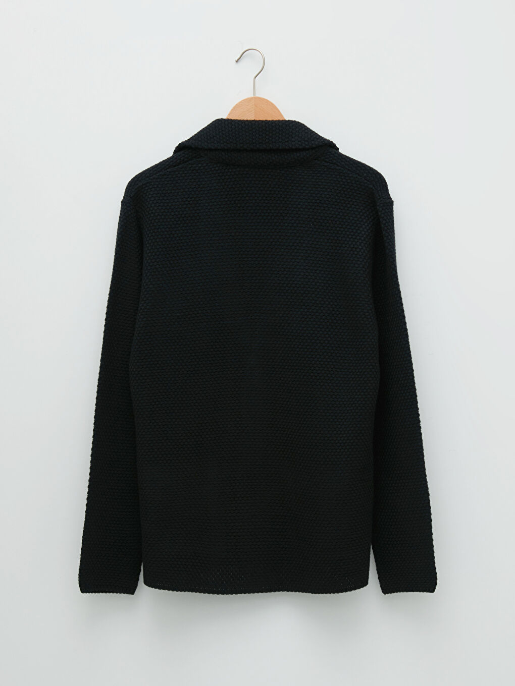 Slim Fit Shawl Collar Long Sleeve Men's Knitwear Cardigan-7