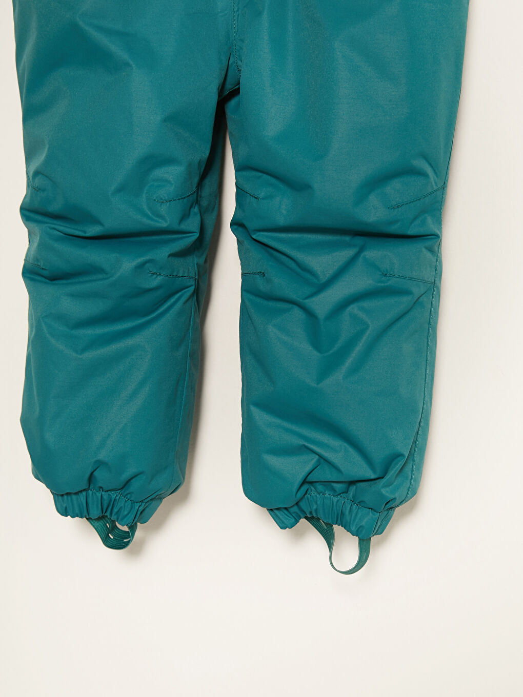 Hooded Long Sleeve Patterned Baby Boy Ski Coat and Jumpsuit Set-6